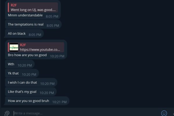 R2F Trading Testimonial 1