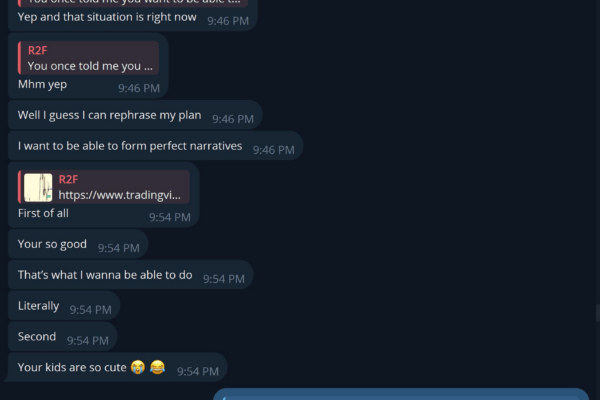 R2F Trading Testimonial 2