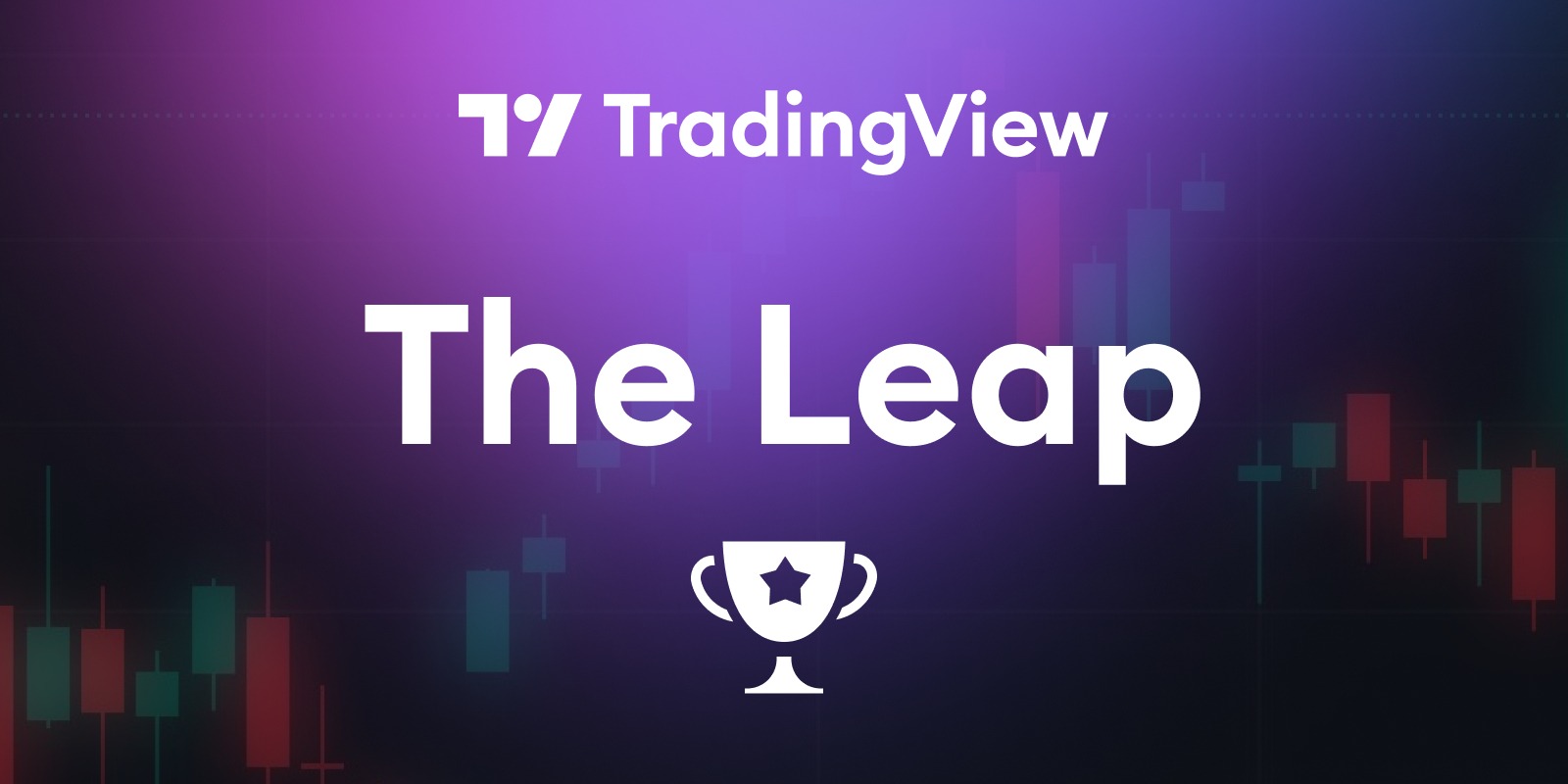 TradingView The Leap paper trading competition banner